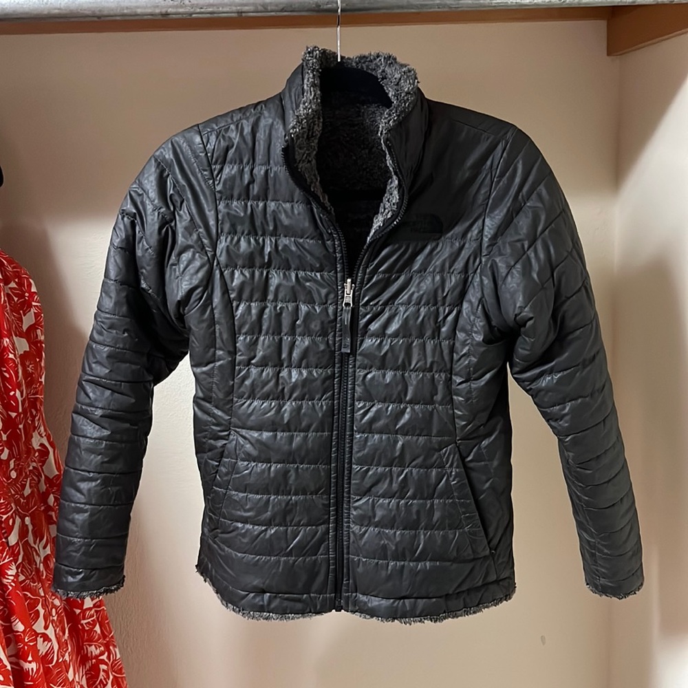 North face fall  jacket kids size 14